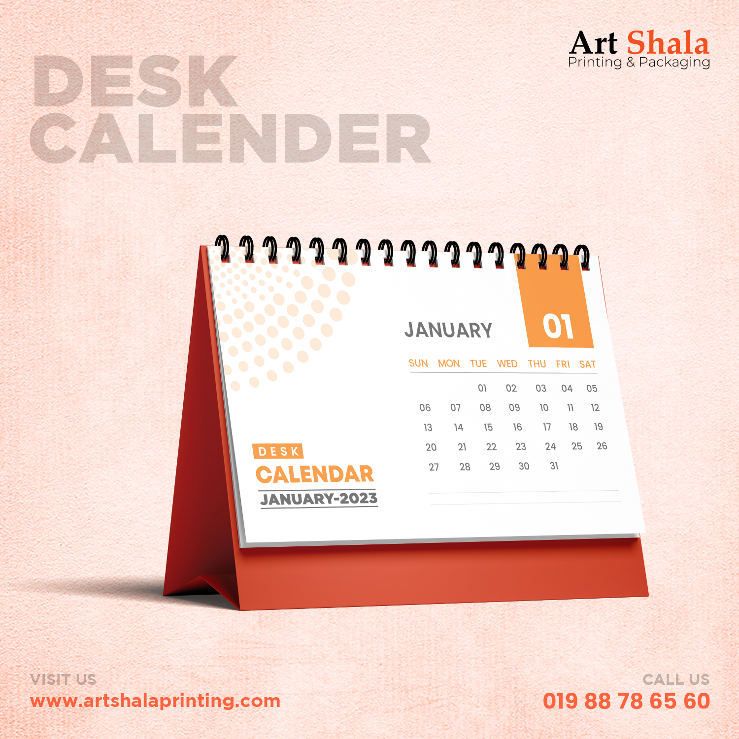 8. Desk Calender